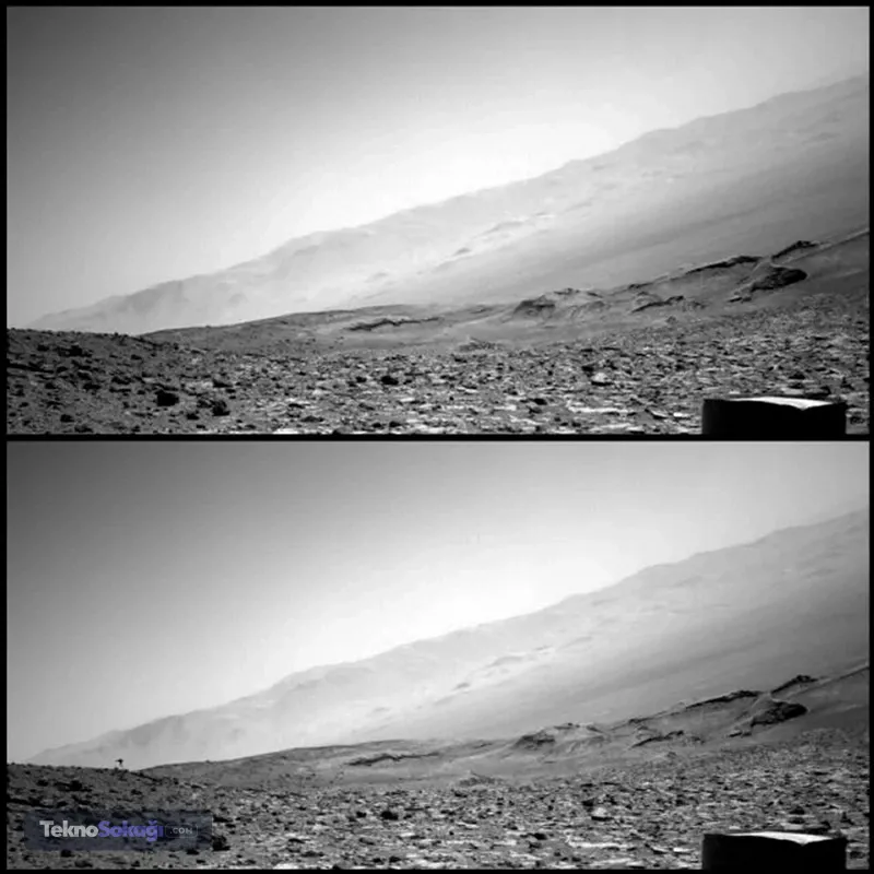 NASA, Mars'ta yüzen bir 'denizanası' görüntüledi: İşte çekilen fotoğraflar