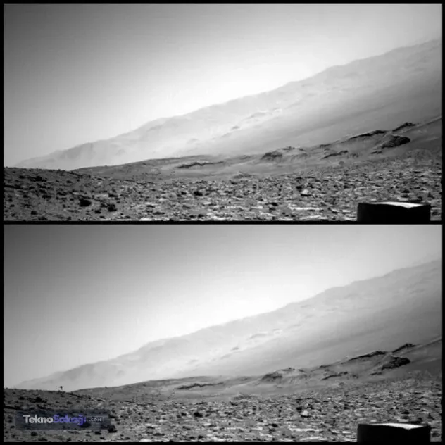 NASA, Mars'ta yüzen bir 'denizanası' görüntüledi: İşte çekilen fotoğraflar