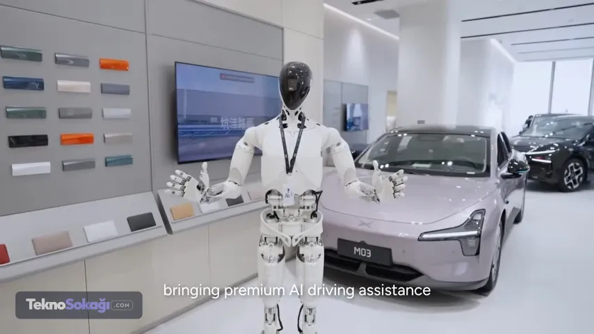 Sektördeki diğer Çinli üreticilerden Xpeng de geliştirdiği "Iron" adlı insansı robotun aylık üretimini 2026 sonuna kadar 1.000 adedin üzerine çıkarmayı ve 2027 başından itibaren showroomlarında satış asistanı olarak konumlandırmayı amaçlıyor.