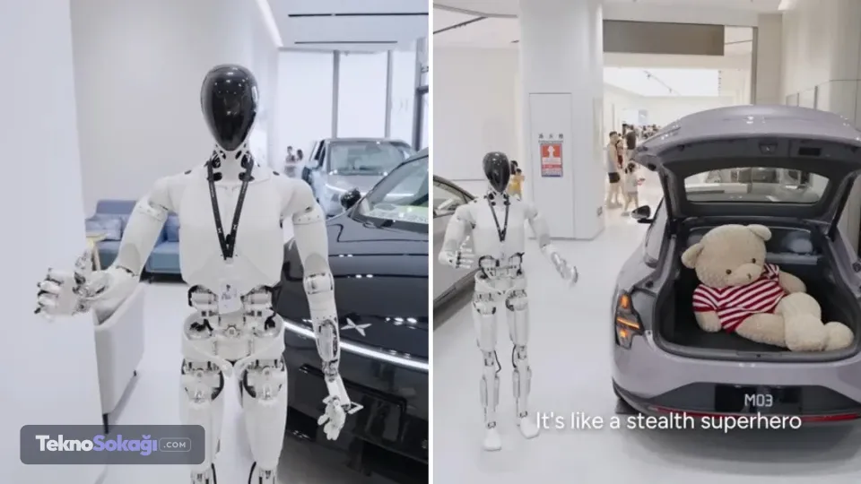 Otomotiv devinden robotik devrimi: BYD'nin insansı robotu Xiao Di satış danışmanı olarak göreve başladı