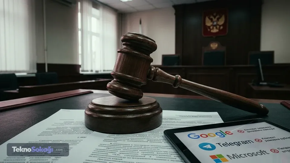 Rusya'dan Google, Telegram ve Microsoft'a ceza! Milyonlarca rublelik kararın nedeni belli oldu