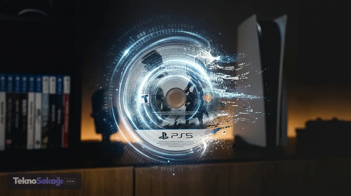 Sony fiziksel disk pazarından çekilme kararında kararlı: PlayStation 5 kutularına uyarı etiketi eklendi