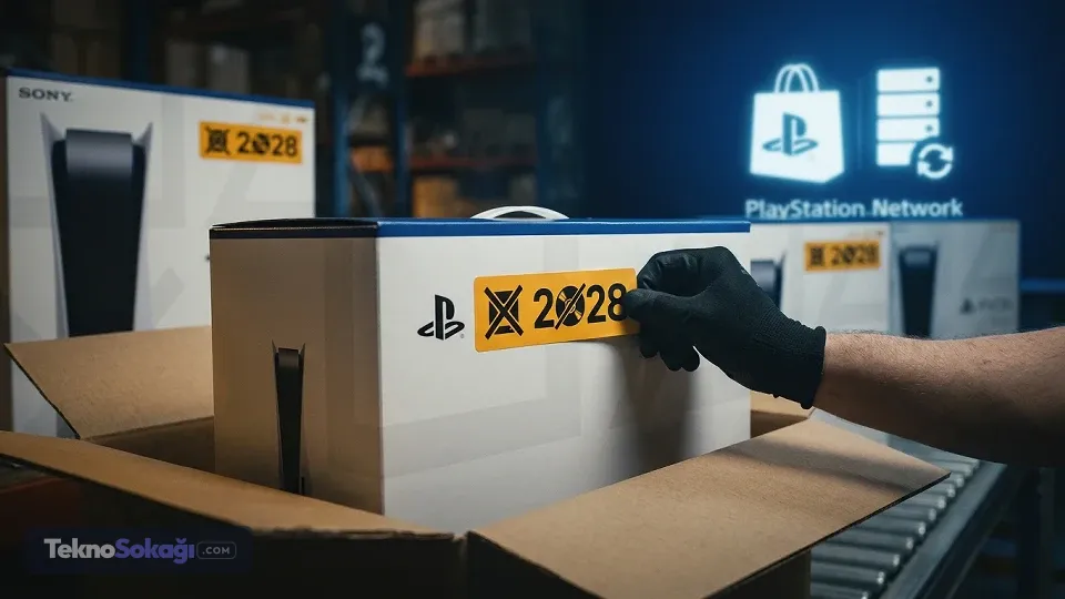 Sony fiziksel disk pazarından çekilme kararında kararlı: PlayStation 5 kutularına uyarı etiketi eklendi