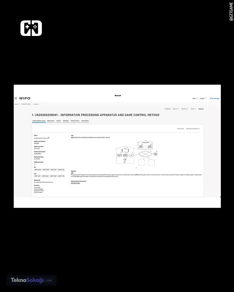 Sony oyuncuların oynayış tarzını satın alabilecek sistem tasarlıyor