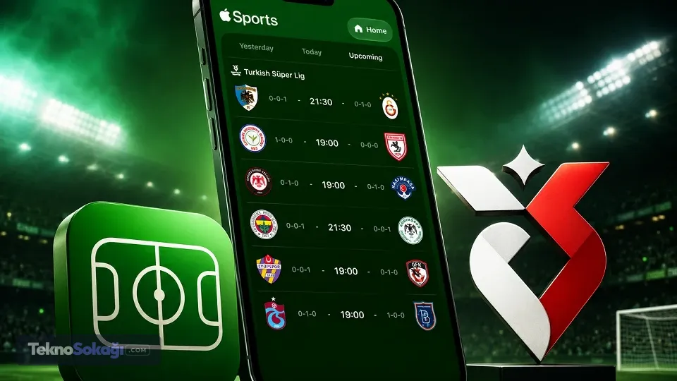 Süper Lig artık Apple Sports’ta: iPhone kullanıcıları maçları anlık takip edebilecek