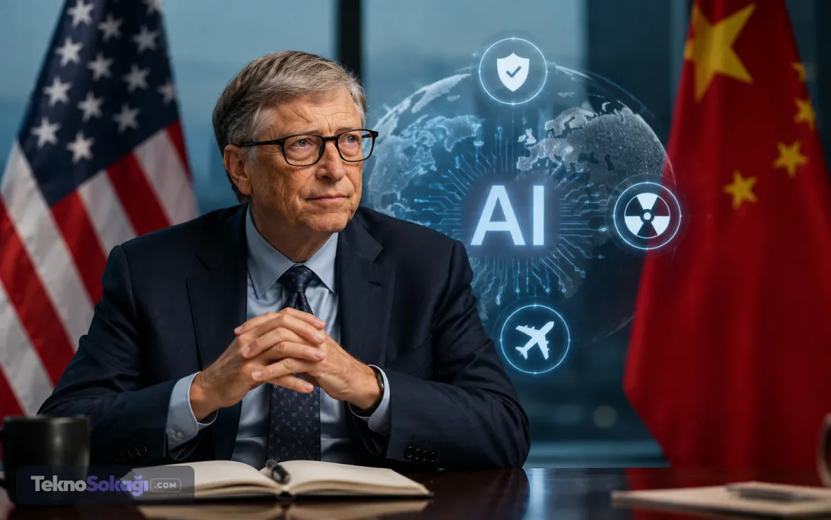 Bill Gates, ABD ile Çin’in en ciddi AI riskleri konusunda ortak kurallar geliştirmesini istiyor. Kasım ayı için planlanan olası Çin ziyaretinde Xi Jinping’le görüşmeyi hedefliyor. Gates ayrıca yüksek riskli AI yetenekleri için, nükleer güvenlik ve havacılık düzenlemelerine benzer uluslararası bir gözetim yapısı öneriyor.