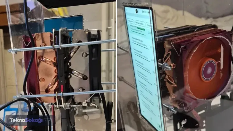 Telefonu söktü, masaüstü bilgisayara çevirdi: Sonuç şaşırttı