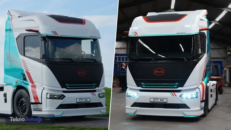 BYD'den bin 006 beygirlik elektrikli çekici: 20 dakikada 400 kilometre menzil