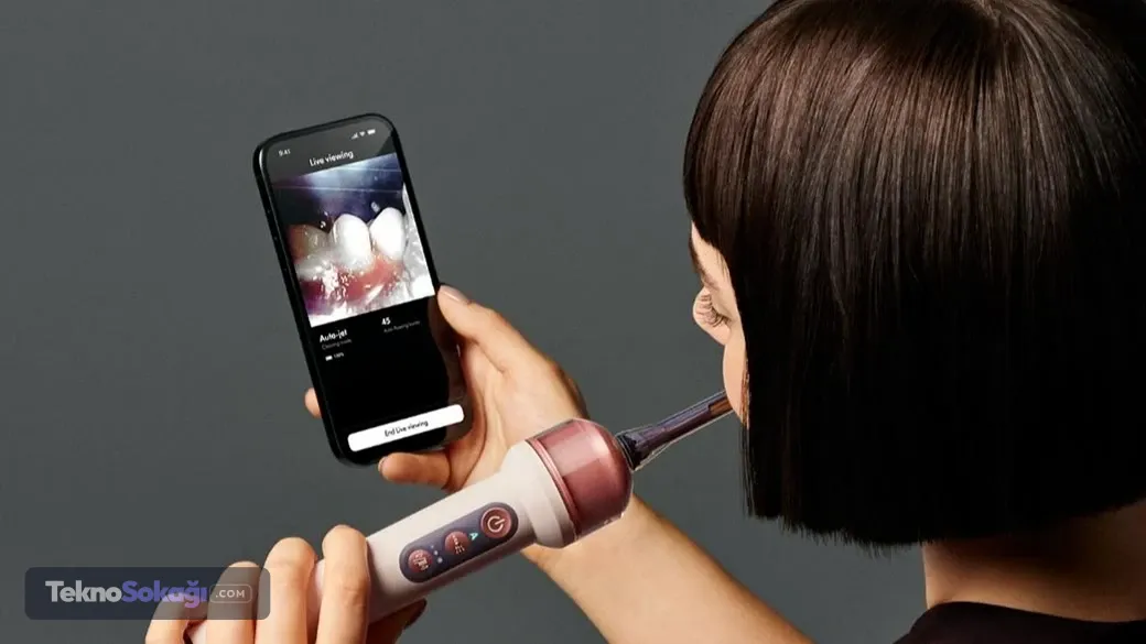 Dyson diş fırçasına yapay zeka ve kamera ekledi: Diş aralarını kendi bulup temizliyor