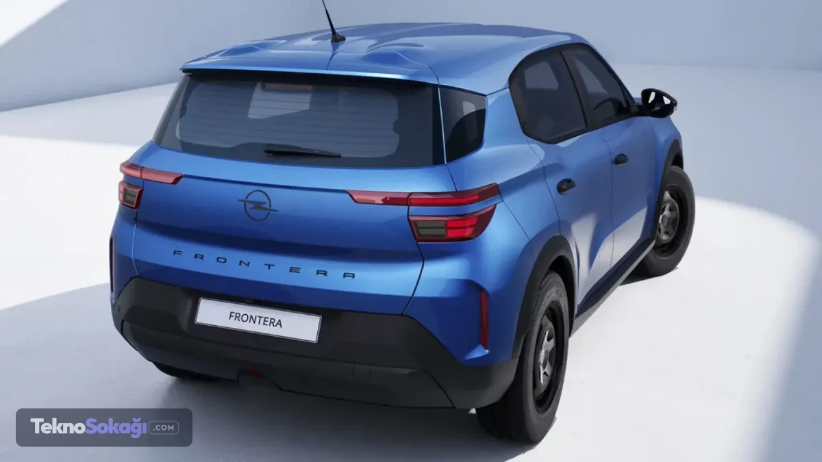 Opel Frontera'ya manuel vites geldi: Fiyatları belli oldu